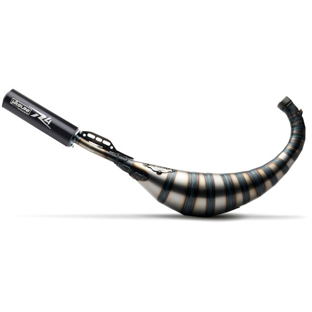 Yasuni R4 Exhaust Derbi euro 2 / 3 / 4 black