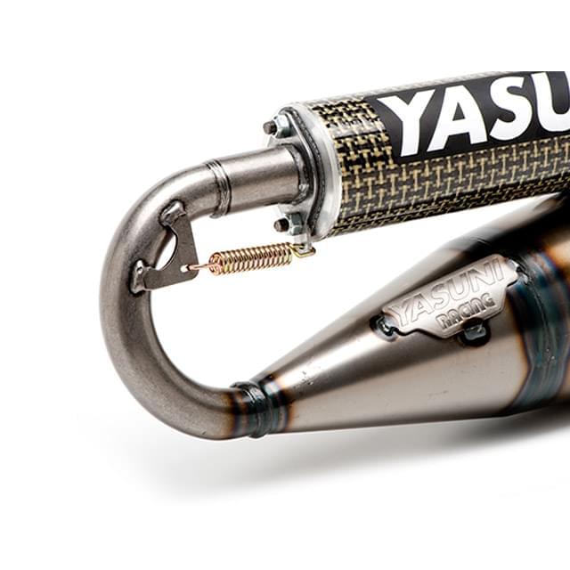 Yasuni Carrera 16 Minarelli horizontal Exhaust - kevlar