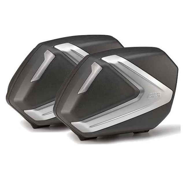 Maletas laterales Monokey Side V37 Tech catadióptrico ahumado Givi