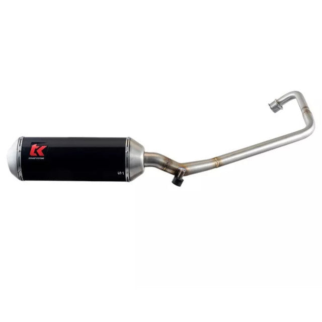 Exhaust Macbor Shifter MCI 125I 2018 Oval H2 Turbokit - Carbon Tip