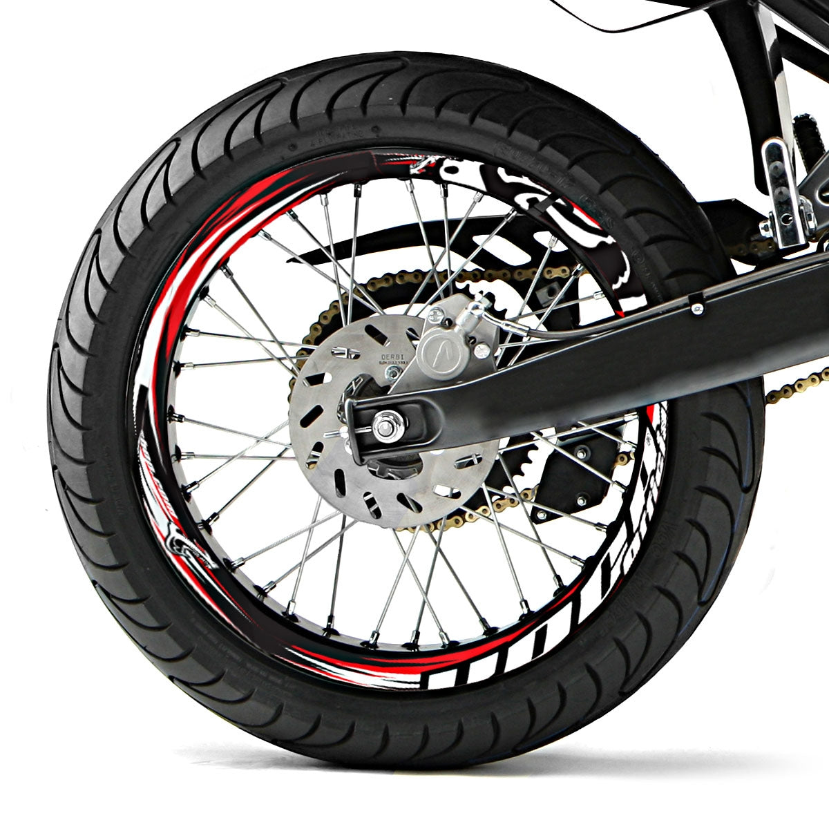 VOCA 50cc gears wheel stickers kit