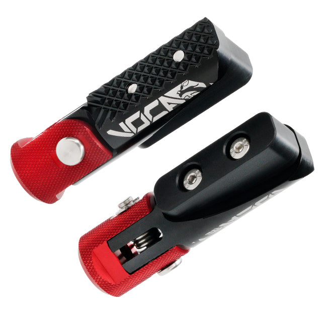 Estriberas de recambio plegables Pitbike VOCA Racing