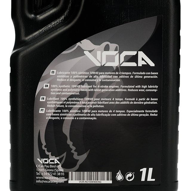 Aceite sintético 10W40 4T VOCA SE Synthetic Engine 1L