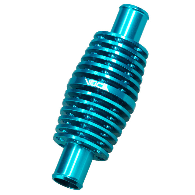 Radiator coolant tube D=17mm 106x40mm VOCA Bestia CNC