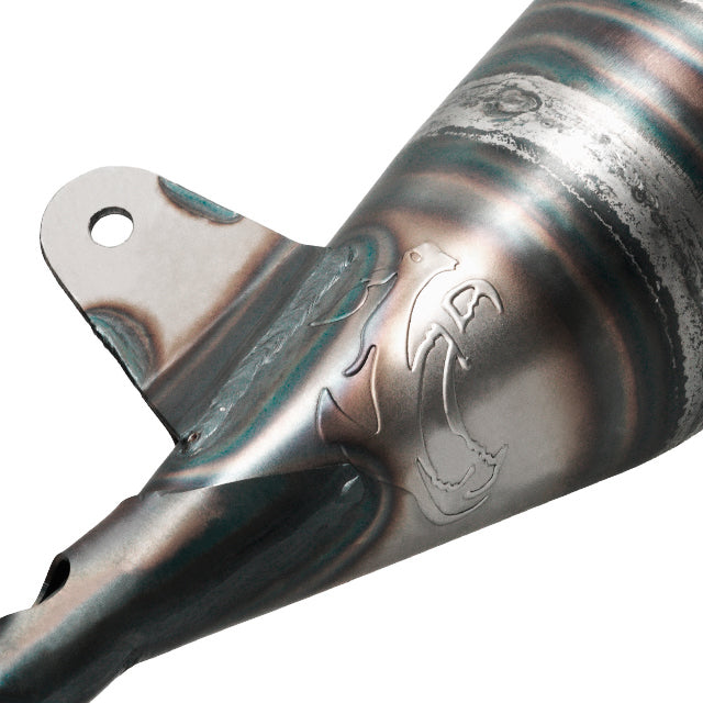 Échappement VOCA Carbon Racing 80cc Yamaha TZR >2003 / Aprilia RS 99-04 - passage bas