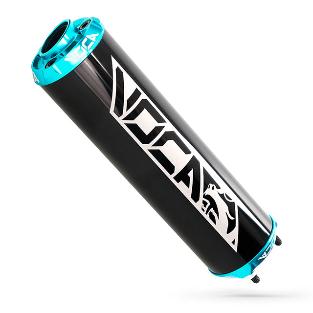 Silenciador VOCA Alumínio CNC preto - copo de cor