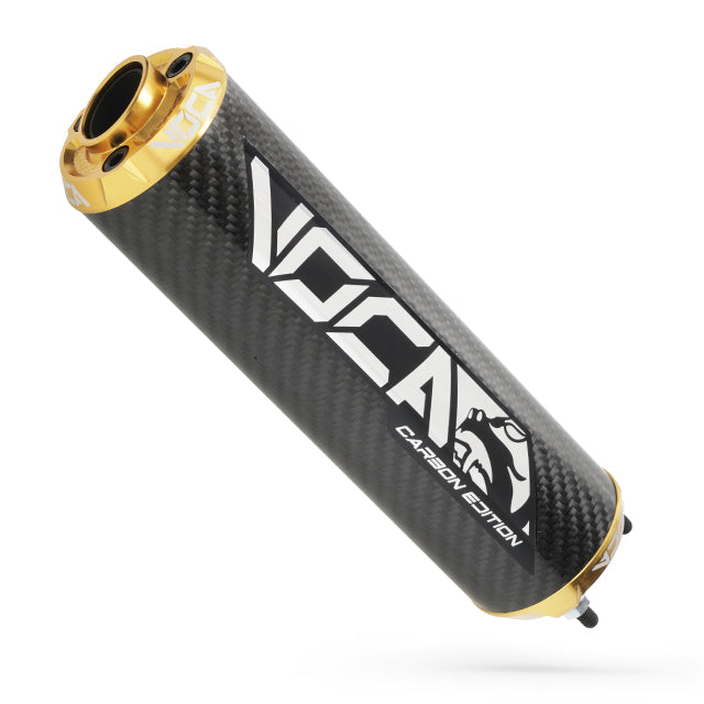 Silenciador VOCA Bestia Carbon CNC anodizado