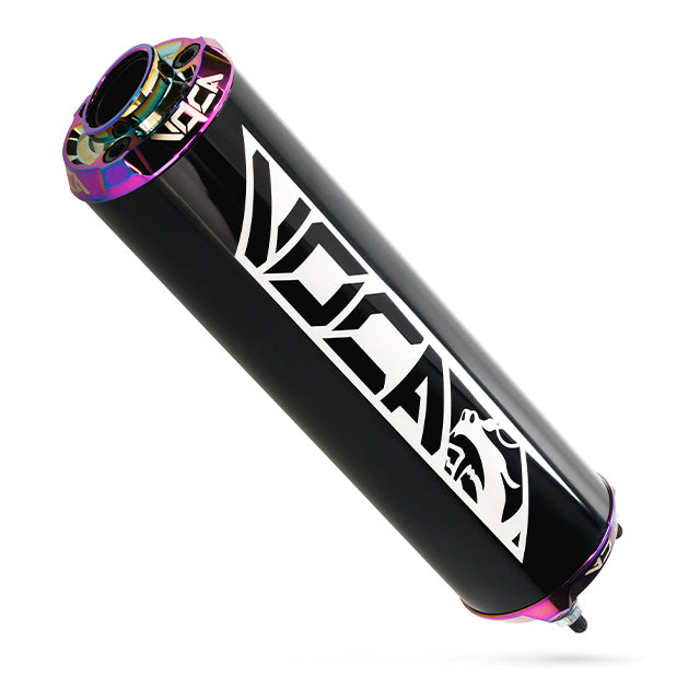 Silenciador VOCA Alumínio CNC preto - copo de cor