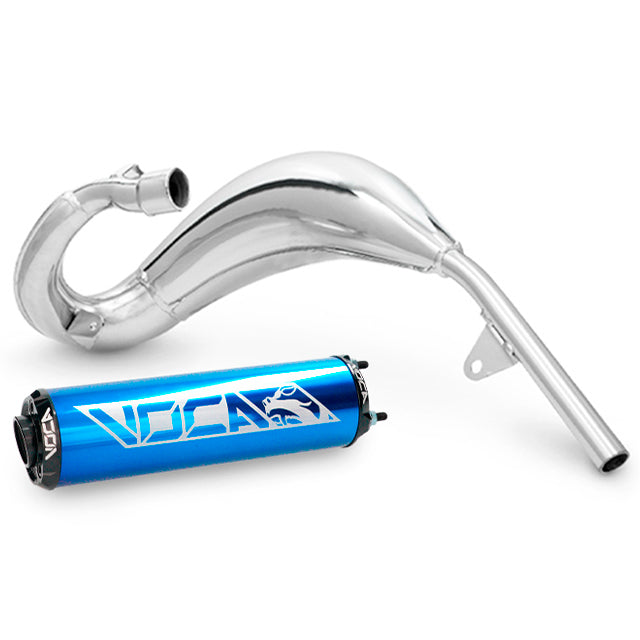 VOCA Cross Chromed Exhaust 50/70cc (CE), Beta RR Enduro / SM >2021
