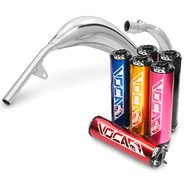 VOCA Cross Chromed Exhaust 50/70cc (CE), Beta RR Enduro / SM >2021