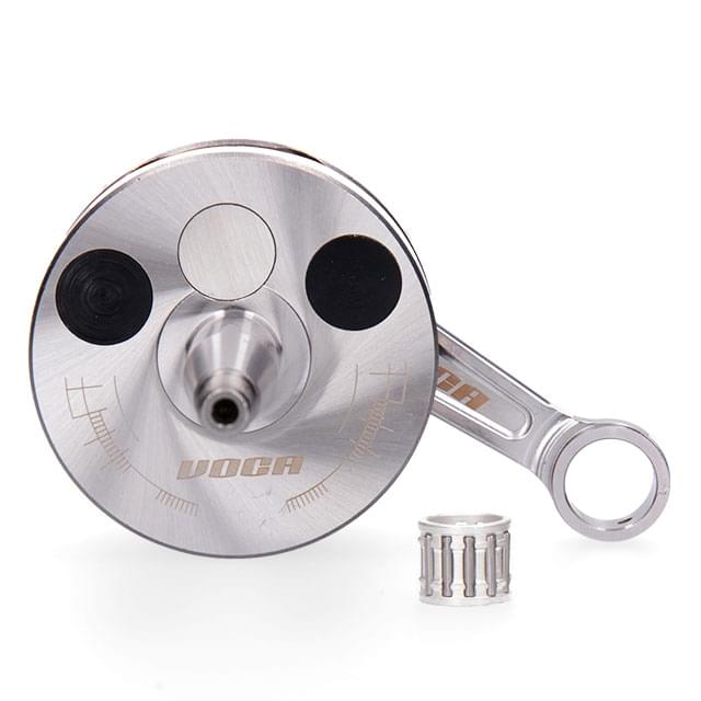 Vilebrequin Minarelli AM6 VOCA HQ Racing bielle CNC Cage à aiguilles en argent