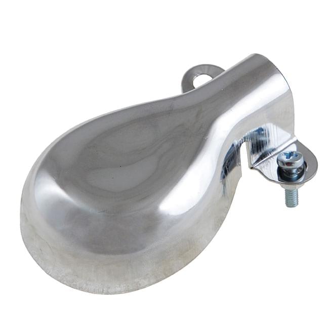 Terminal escape silenciador cromado VD, Vespa Classics