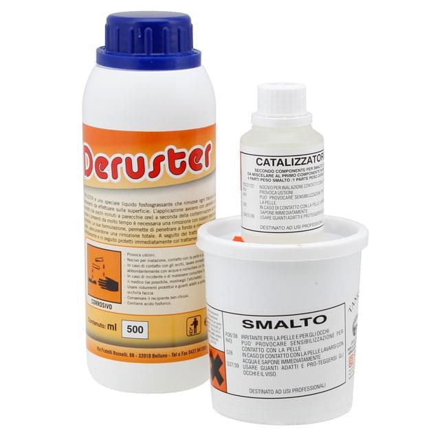 Anti-rust treatment and protection for VD metal tank