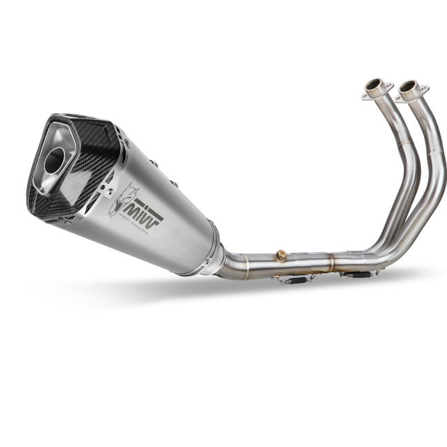 MIVV full exhaust Delta Race Yamaha MT-07 >14 (CE) - carbon
