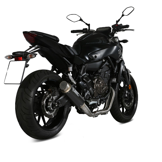 Échappement MIVV complet GP Pro Yamaha MT-07 >14 (CE) - carbone