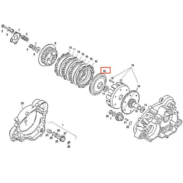 Prensa embrague Morini 50cc Y00.268155