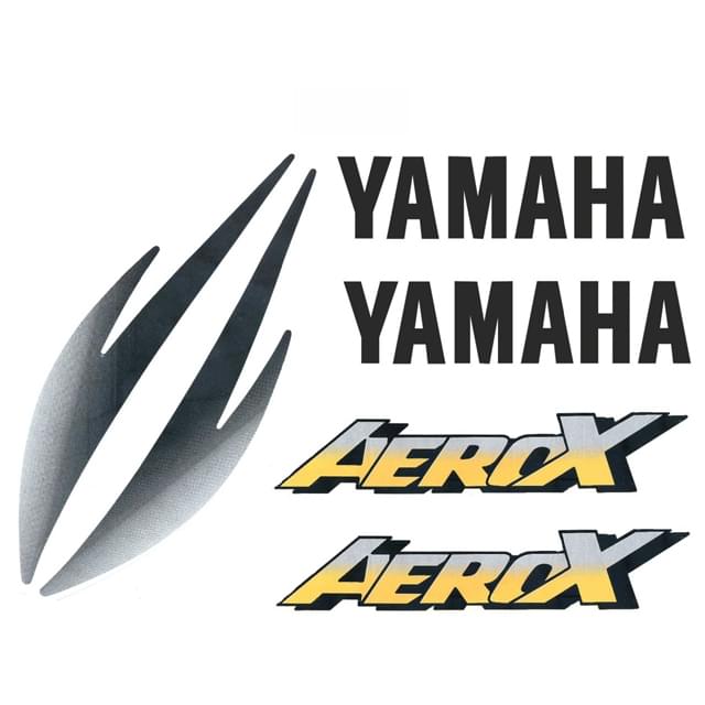 Kit pegatinas Yamaha Aerox - amarillo YAM034