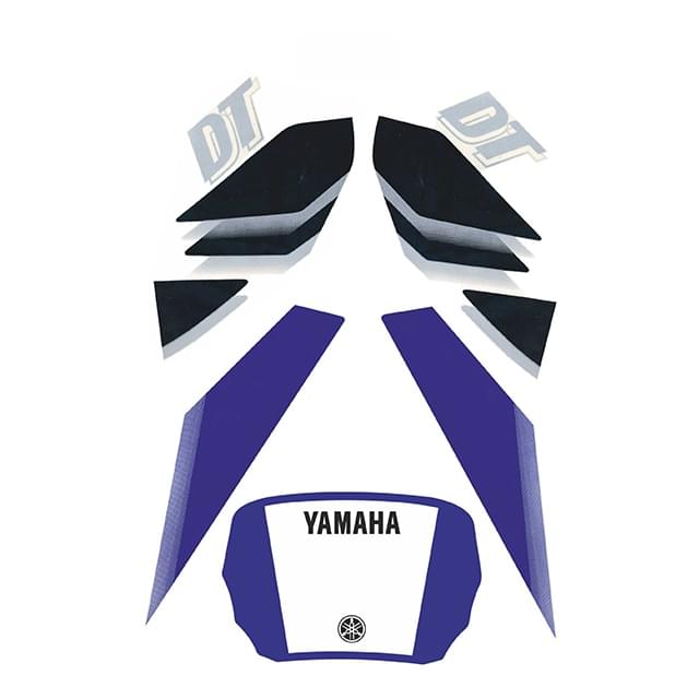 Kit pegatinas Yamaha DT 50 2003 - azul YAM015