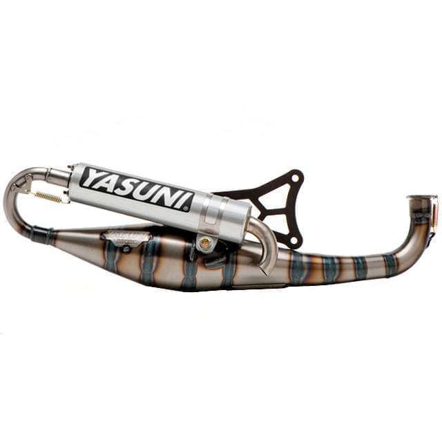 Yasuni Carrera 21 Minarelli horizontal Exhaust - aluminium