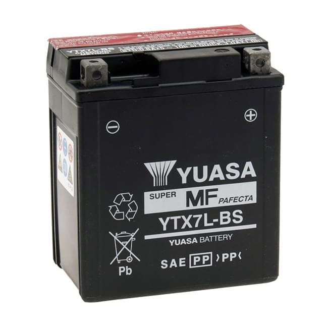 YTX7L-BS Battery Yuasa with acid