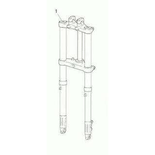 Forqueta completa Rieju MRT 50 >2018