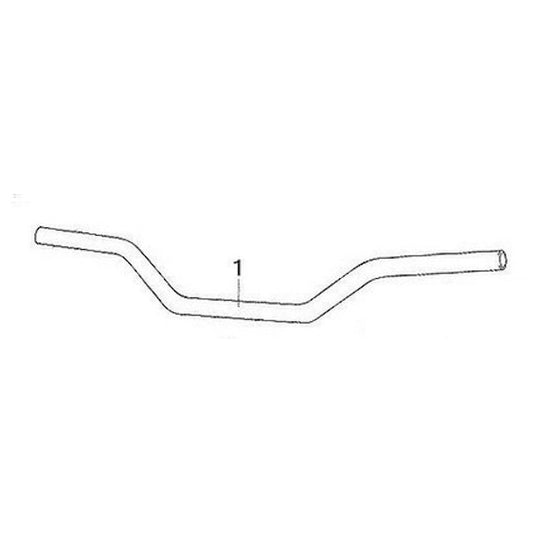Handlebar Rieju Century 125 euro 4 2018