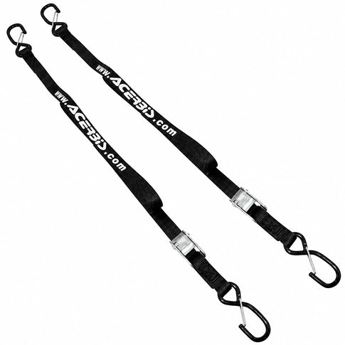 Correas remolque Acerbis 25 mm - Negro