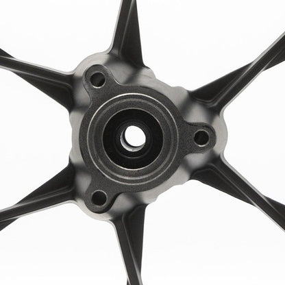 Jante arrière 3.00x10" ultralégère, roulement d.15mm VMC - noir