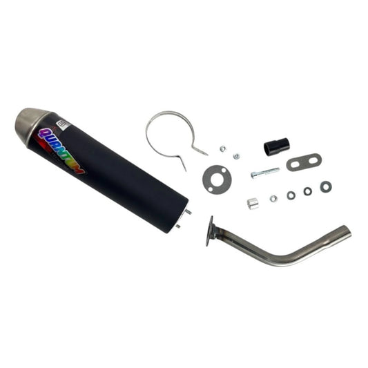 Quantum silencer with exhaust pipe for Rieju MRT / MRT Pro 50