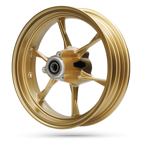 Jante arrière 3.00x12" ultralégère, roulement d.20mm VMC - doré