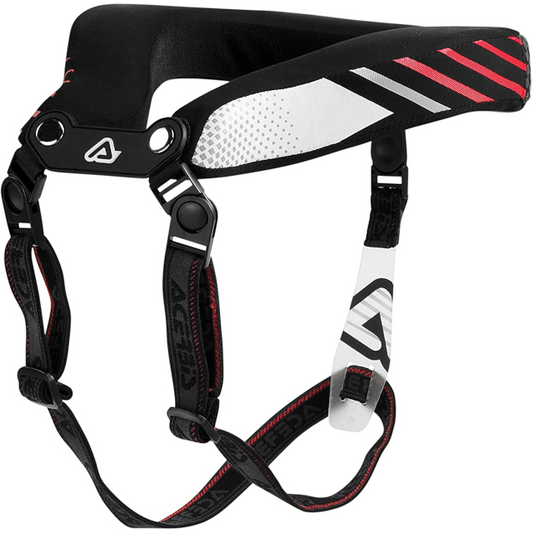 Protège cervicale off-road Acerbis X-Roll Adulte - noir-rouge