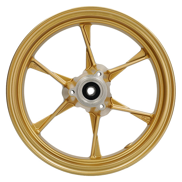 Jante arrière 3.00x12" ultralégère, roulement d.15mm VMC - doré