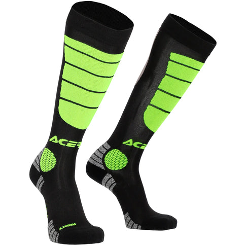 Calcetines Acerbis MX Impact - Negro/Amarillo