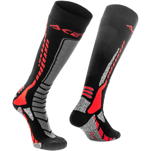 Calcetines Acerbis MX Pro - Negro/Rojo