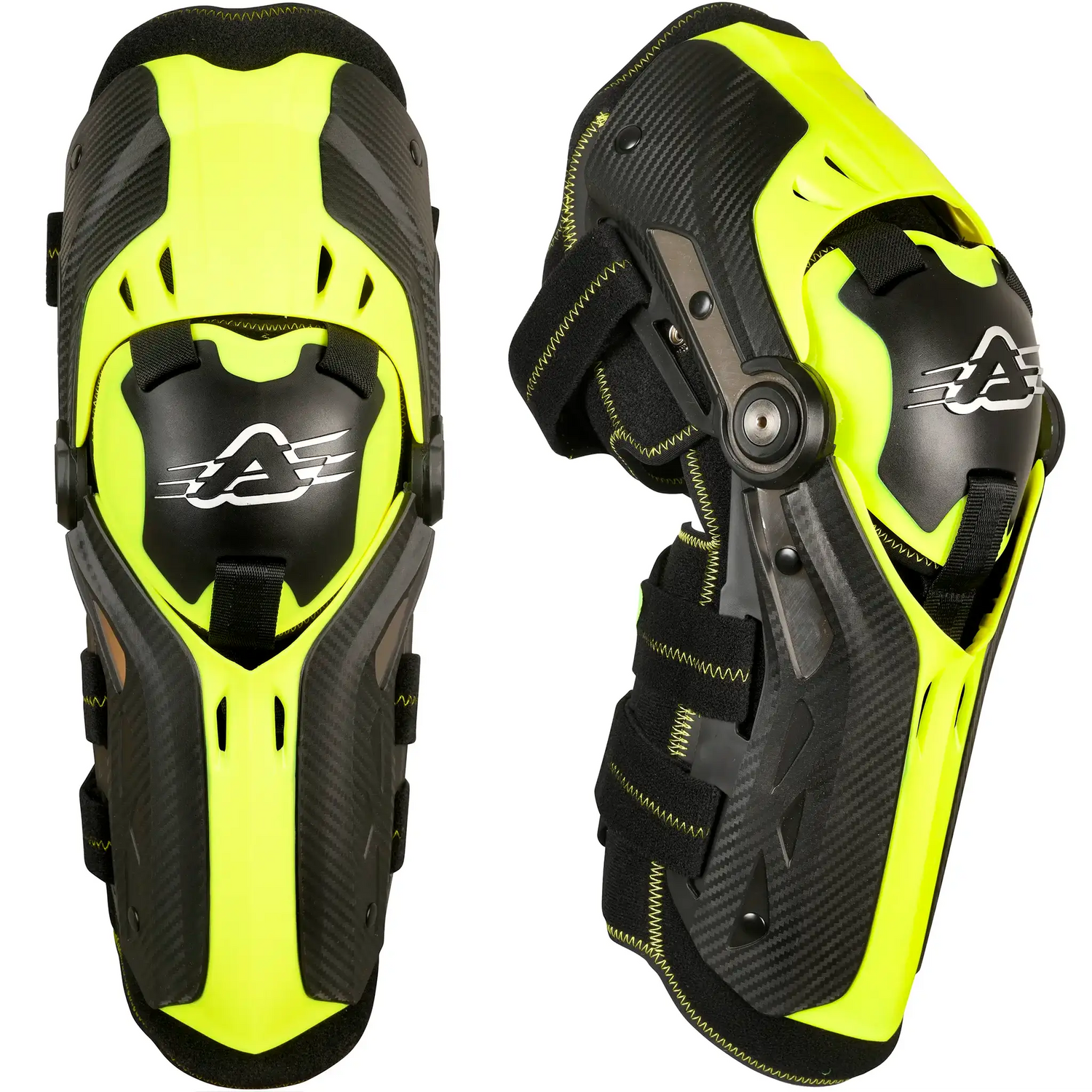 Rodilleras Acerbis Gorilla - Negro/Amarillo