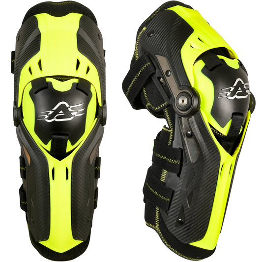 Rodilleras Acerbis Gorilla - Negro/Amarillo