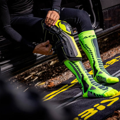 Rodilleras Acerbis Gorilla - Negro/Amarillo