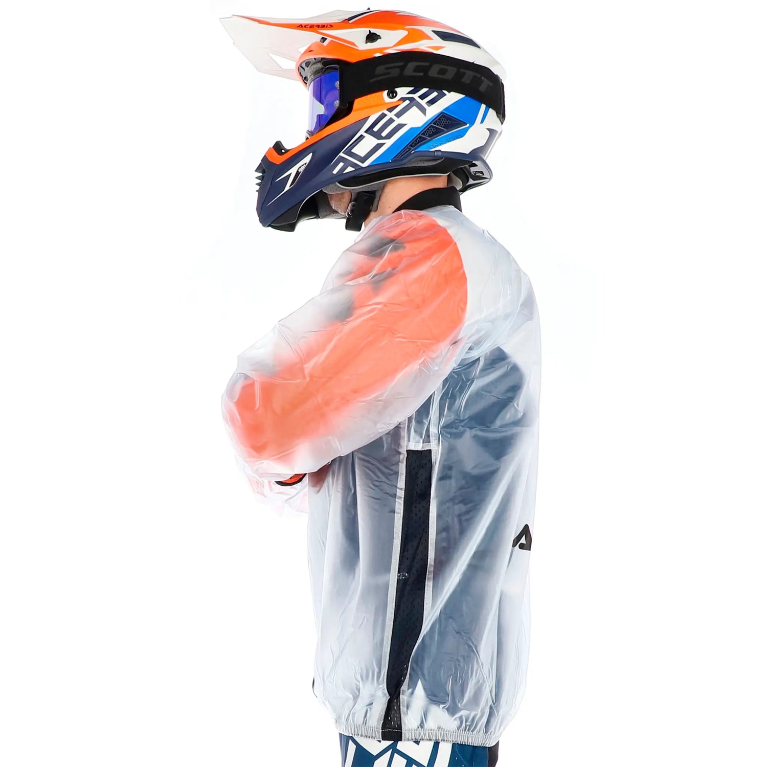 Chaqueta impermeable Acerbis Rain Pro Clear 3.0