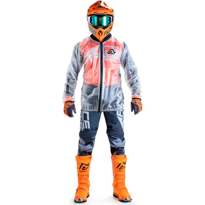 Chaqueta impermeable Acerbis Rain Pro Clear 3.0