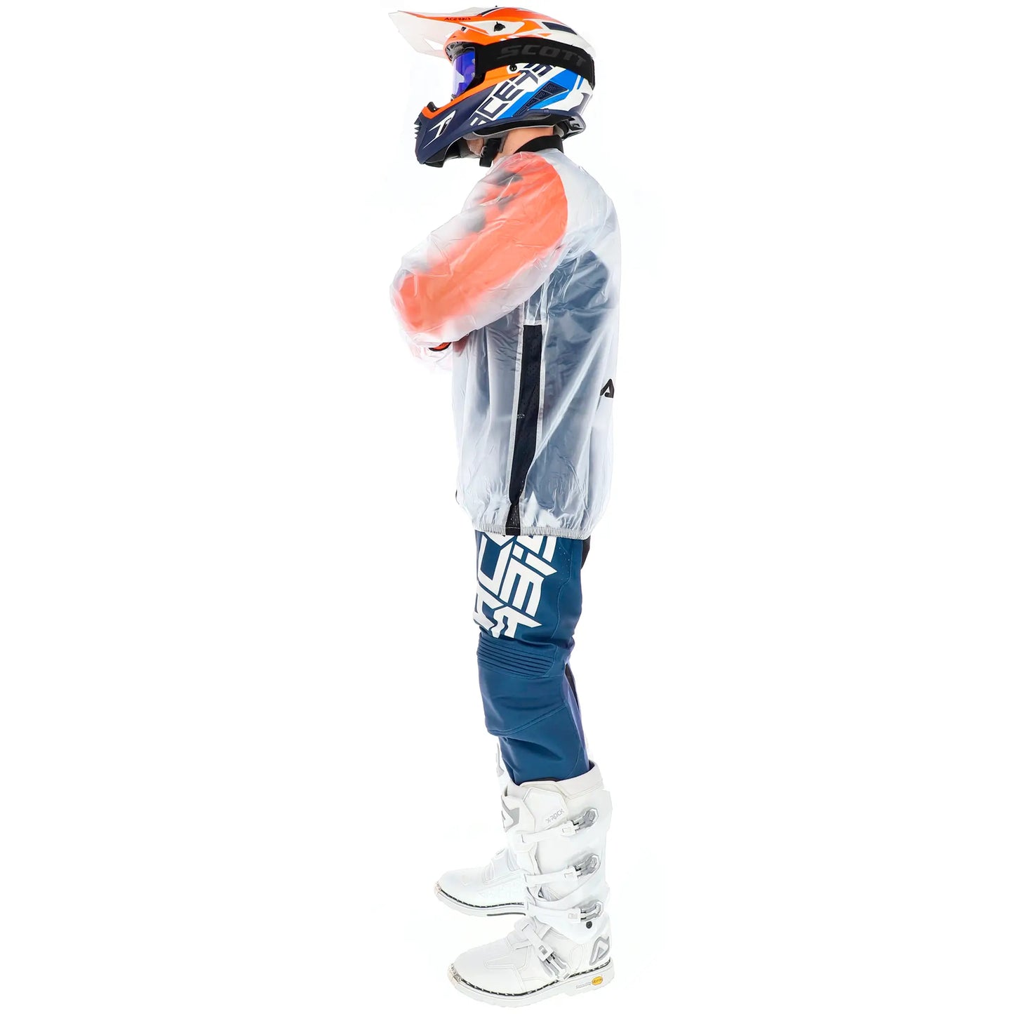 Chaqueta impermeable Acerbis Rain Pro Clear 3.0