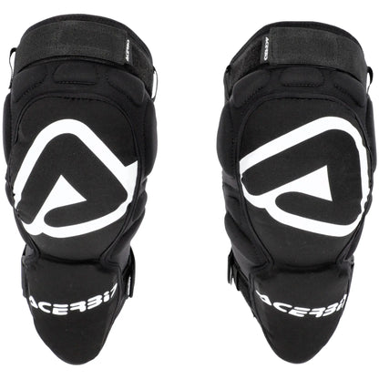 Rodilleras Acerbis Soft - Negro/Blanco