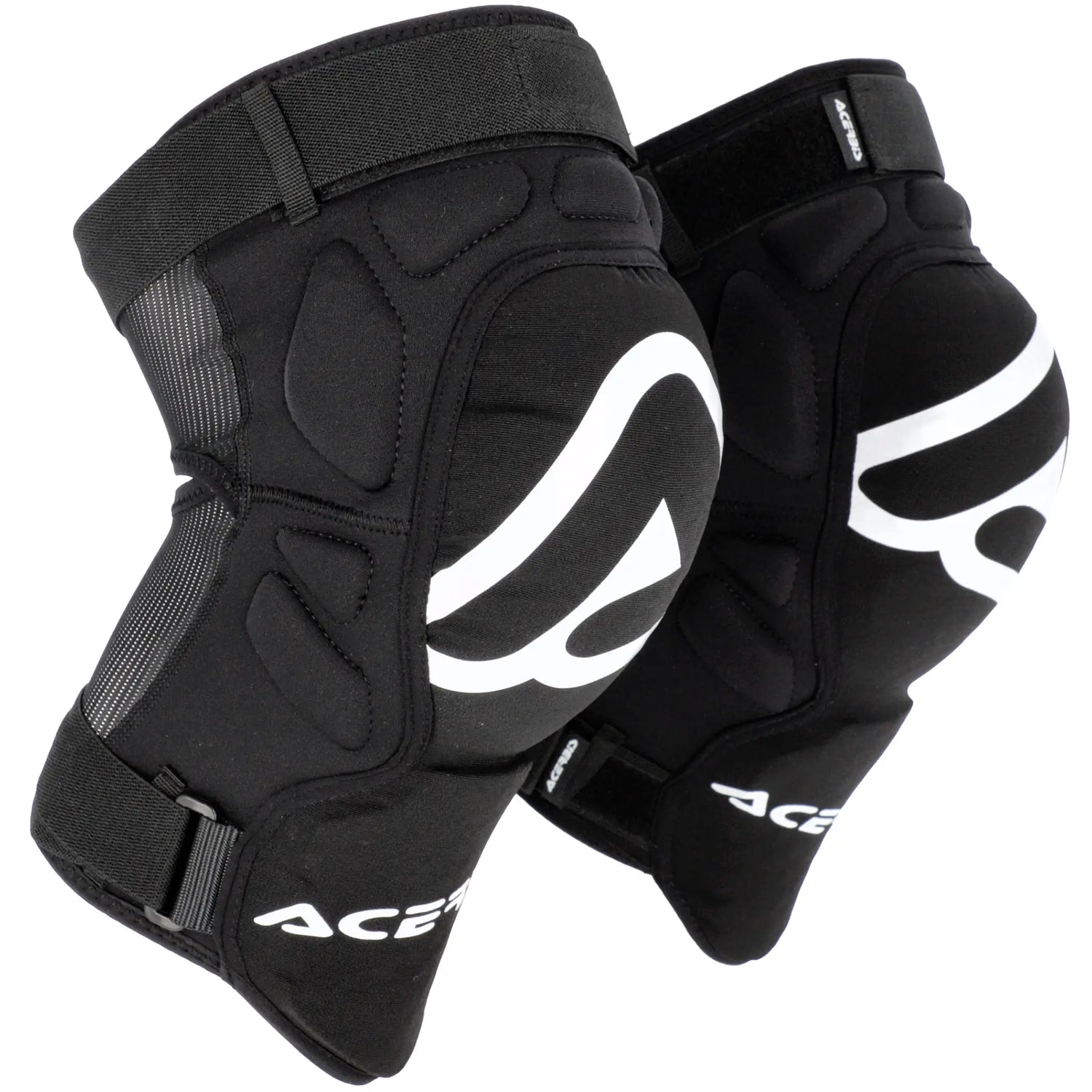 Rodilleras Acerbis Soft - Negro/Blanco