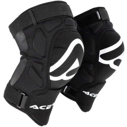 Rodilleras Acerbis Soft - Negro/Blanco