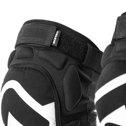 Rodilleras Acerbis Soft - Negro/Blanco