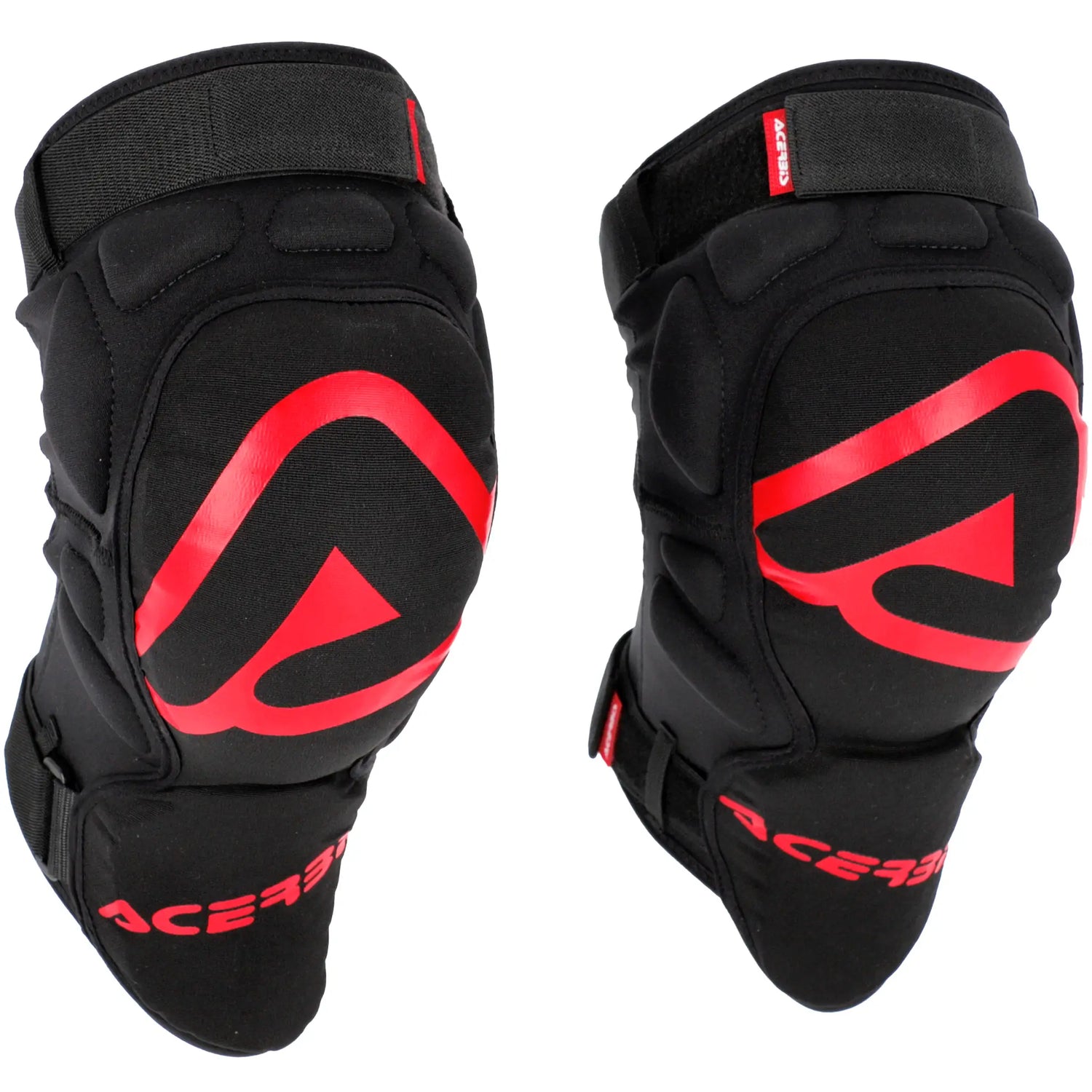 Rodilleras Acerbis Soft - Negro/Rojo