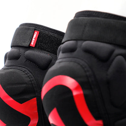 Rodilleras Acerbis Soft - Negro/Rojo