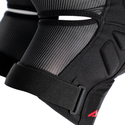 Rodilleras Acerbis Soft - Negro/Rojo