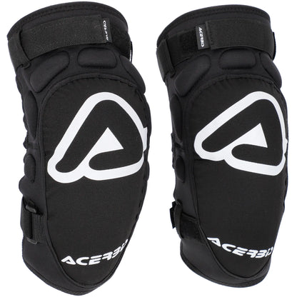 Rodilleras Acerbis Soft Kid - Negro/Blanco