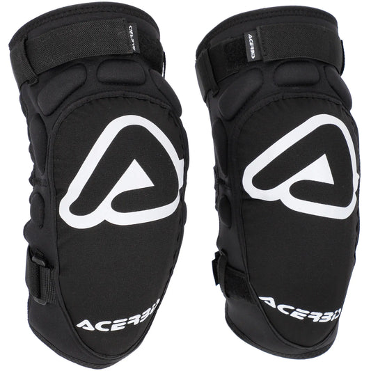 Rodilleras Acerbis Soft Kid - Negro/Blanco