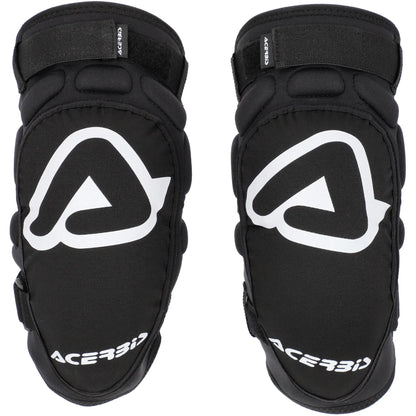 Rodilleras Acerbis Soft Kid - Negro/Blanco